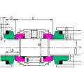 Double Seal H74D Multiple Spring Mechanical Seal